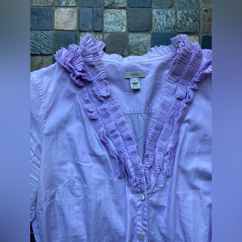 Lilac j crew shirt
